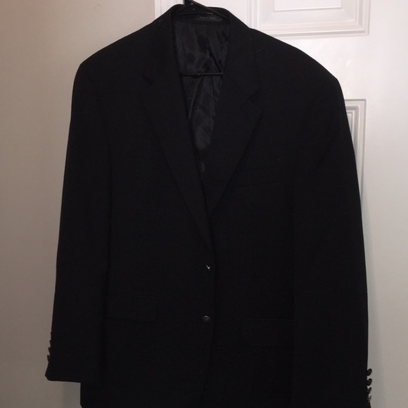 Lauren Ralph Lauren Black Blazer Jacket 42R Wool